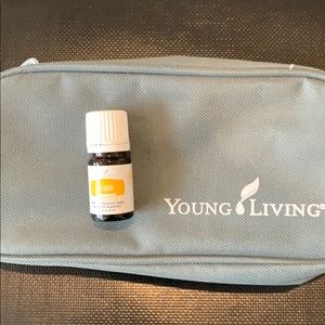 New Young Living Lemon Vitality Essential Oil &Bag